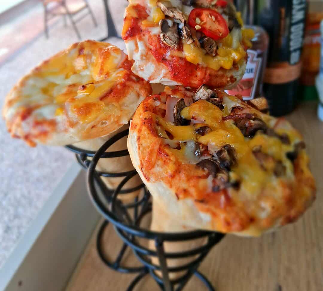 Pizza w rożku